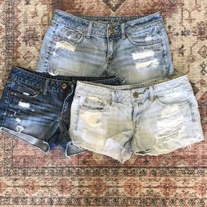 American Eagle Jean shorts size 6